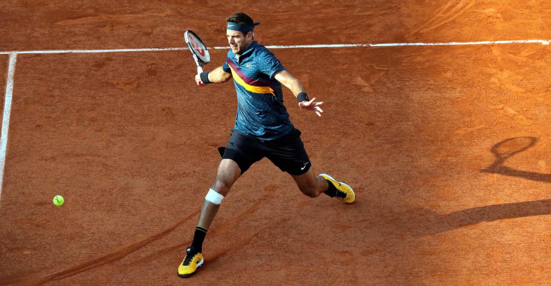 Del Potro no pudo y se despidió de Roland Garros