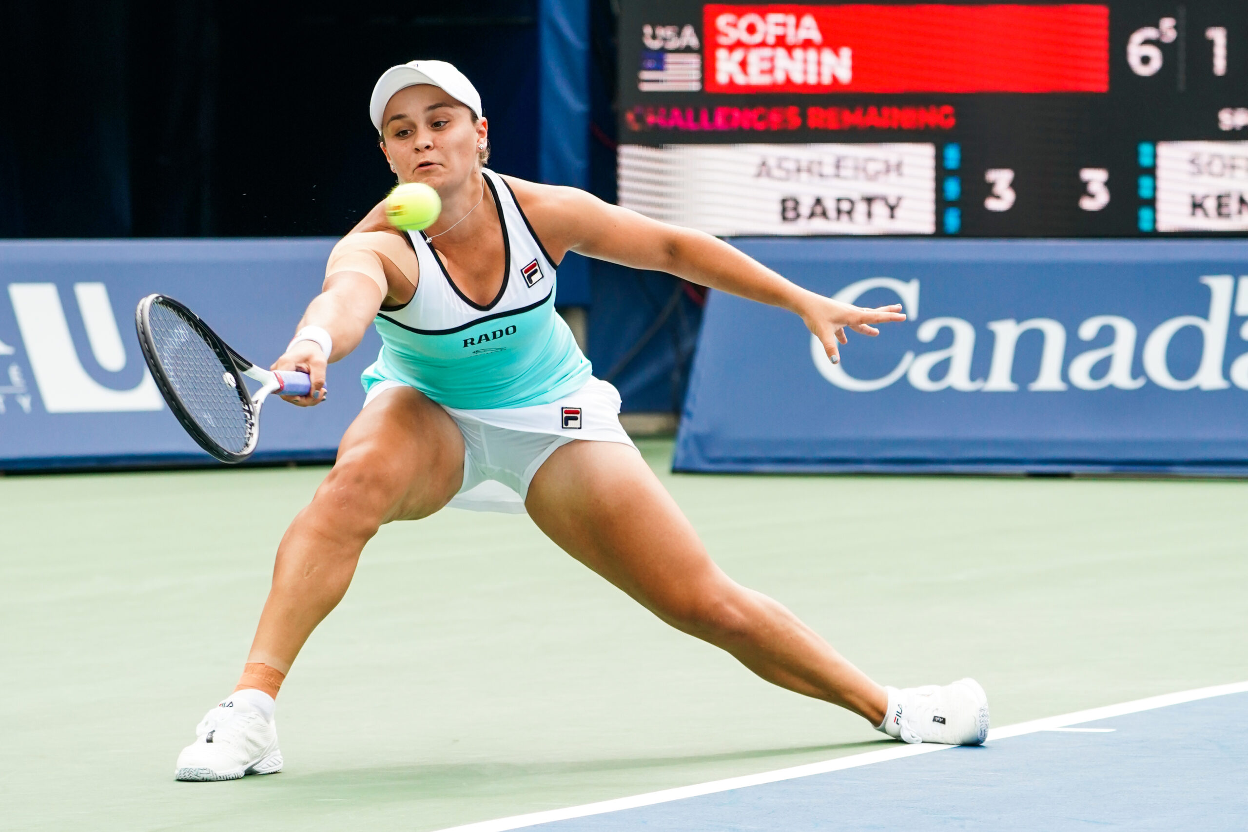 Ashleigh Barty eliminada de la Rogers Cup y se despide del #1 del mundo