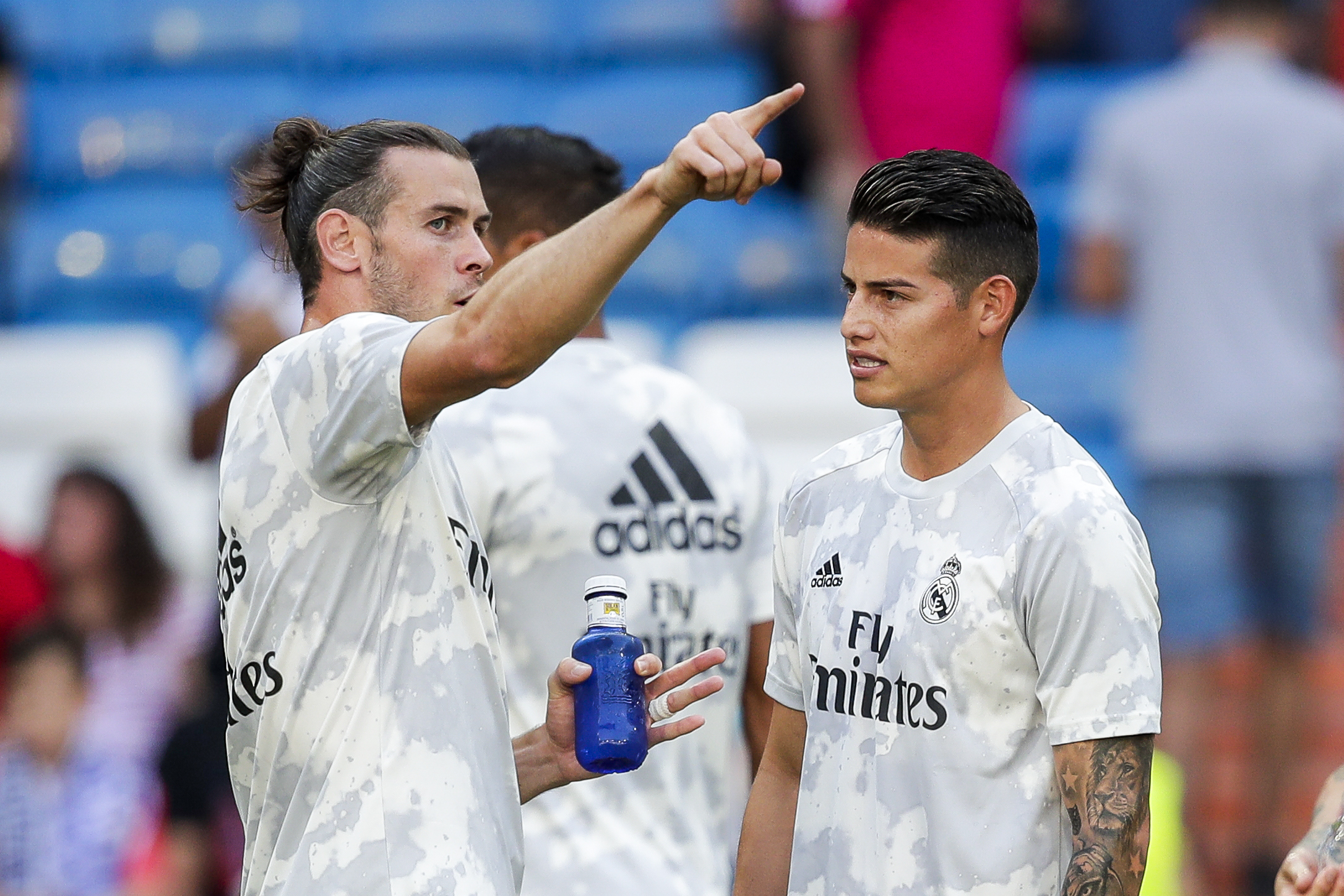 Un paso atrás: Zinedine Zidane rechaza a James Rodríguez y Gareth Bale