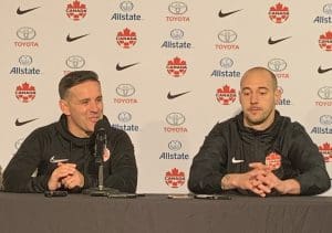 John Herdman Milan Borjan Team Canada