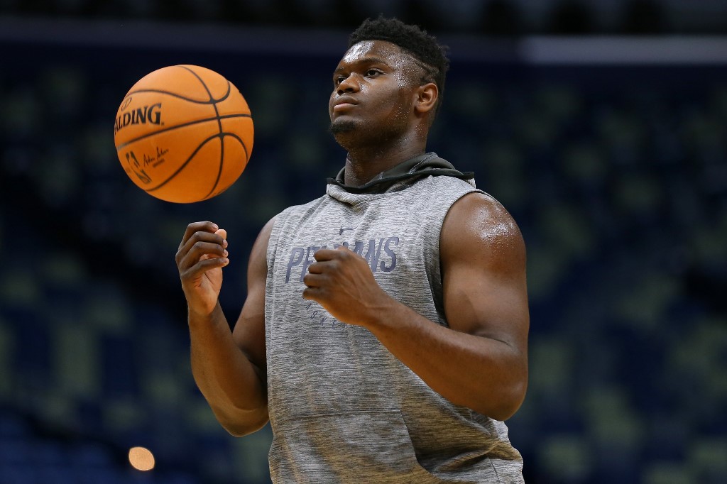 La NBA empezará sin Zion