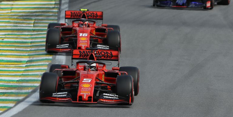 Ferrari rompió en el GP de Brasil una racha de 46 grandes premios consecutivos puntuando, una marca que hasta Interlagos era la tercera mejor de la historia en el equipo más laureado de la Fórmula 1.