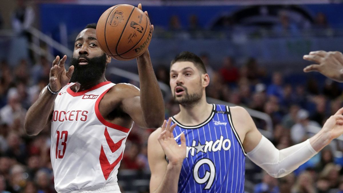 Harden y Vucevic los jugadores de la semana en la NBA