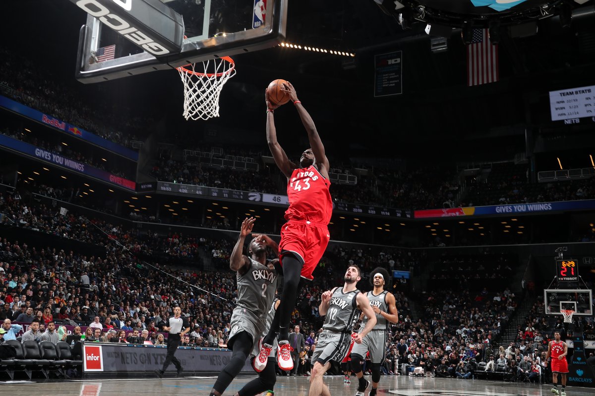 Los Raptors caen en el Barclays Center ante los Nets