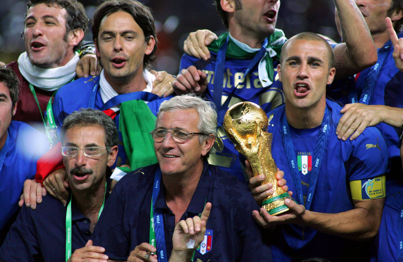 Recordamos la selección italiana campeona del mundial de Alemania 2006