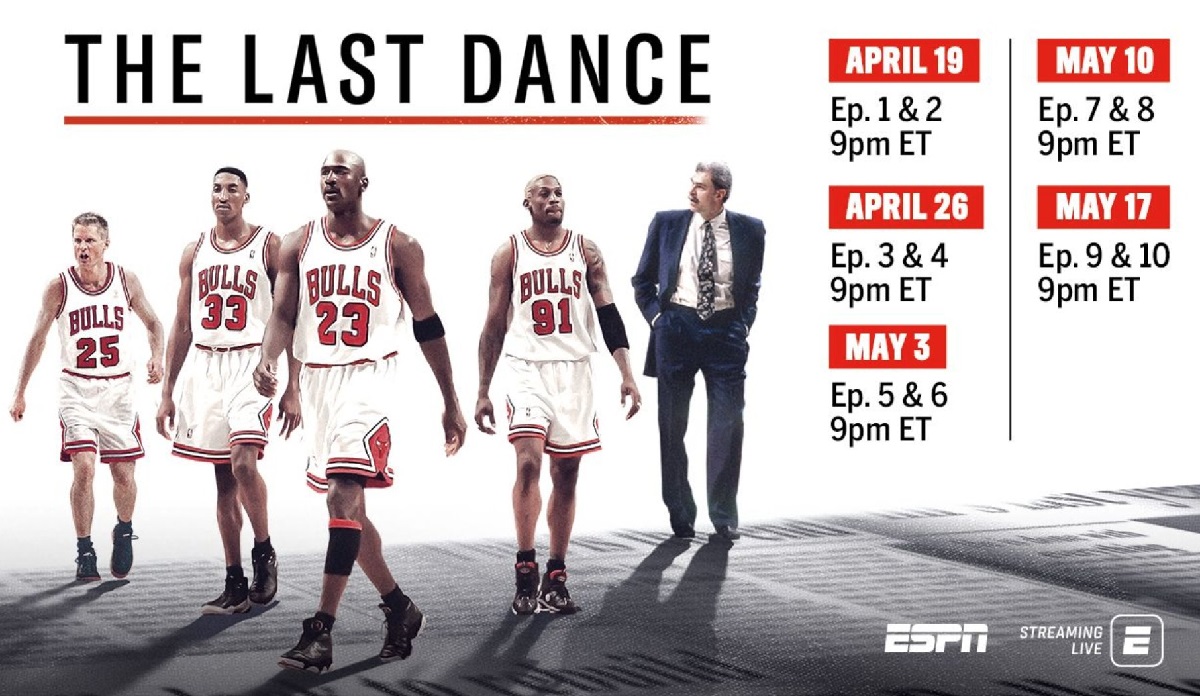 Datos sobre el documental de Michael Jordan «The Last Dance»