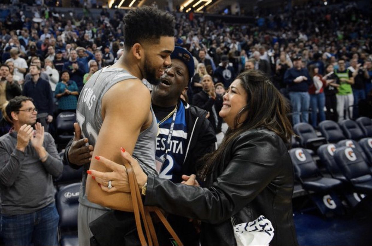 Falleció la madre de Karl-Anthony Towns por COVID-19