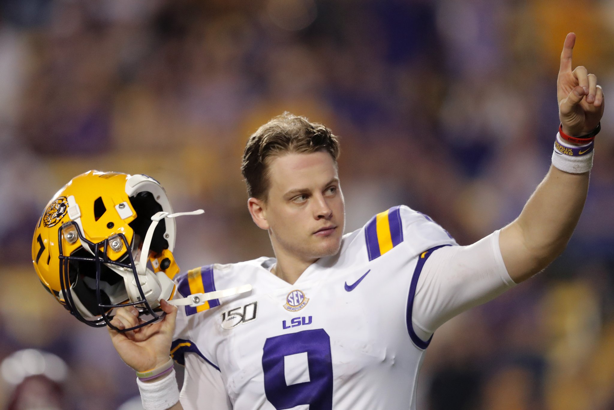 Joe Burrow, primer pick del draft 2020 de la NFL