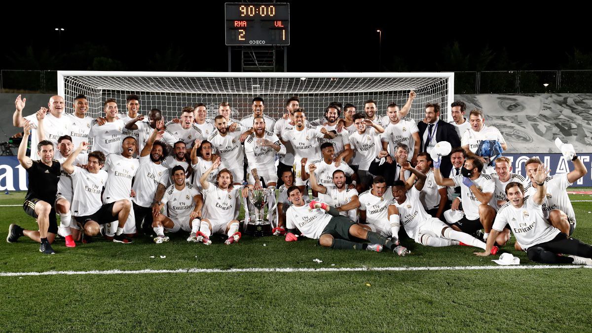 Cinco nombres propios en el Real Madrid campeón de La Liga 19-20