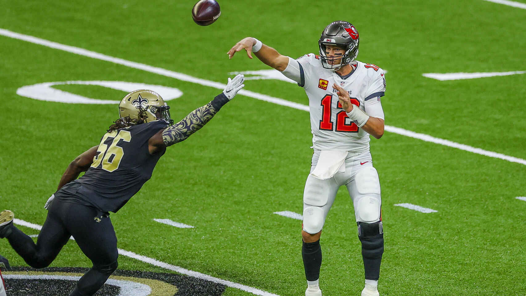 Así le fue a Brady en su debut con Tampa Bay