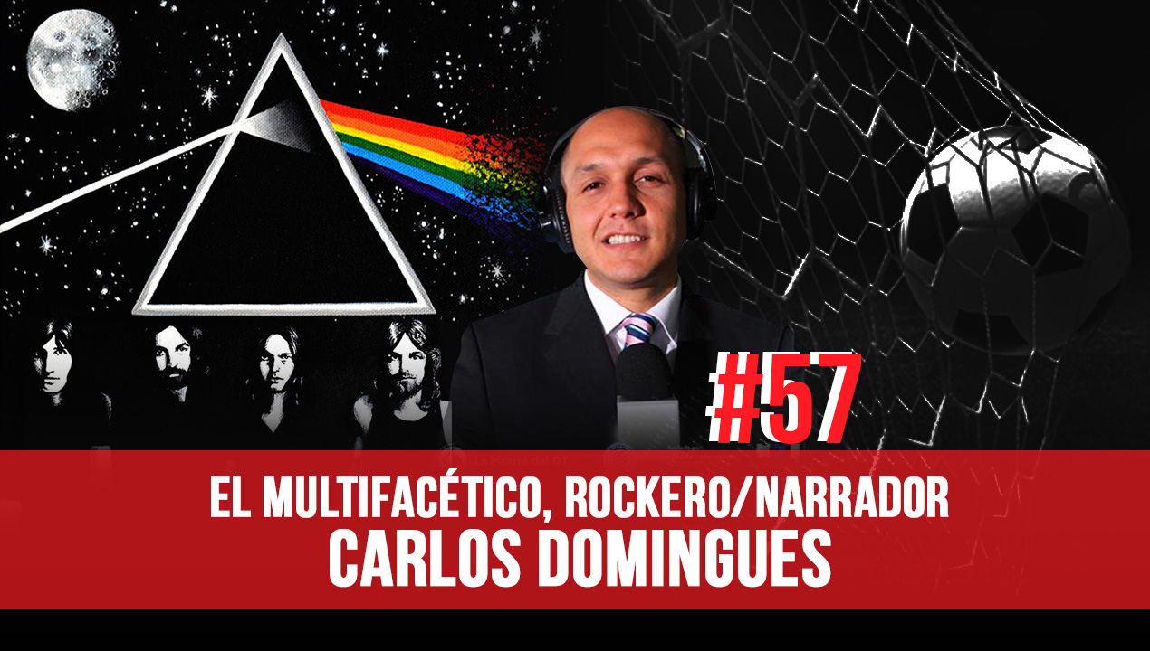 El multifacético, rockero/narrador Carlos Domingues – (Ep. 57)