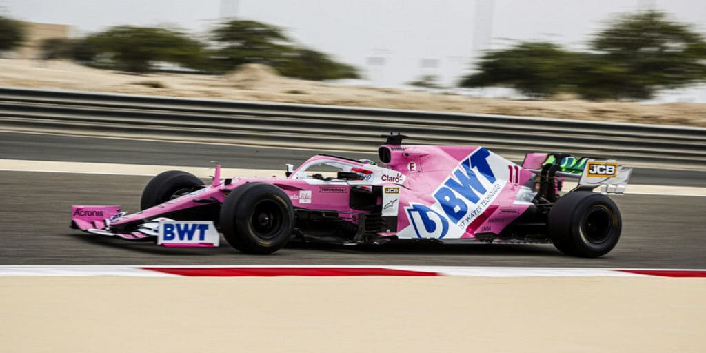 El mexicano fue 3° en los FP1 y 4° en los FP2 en Sakhir.