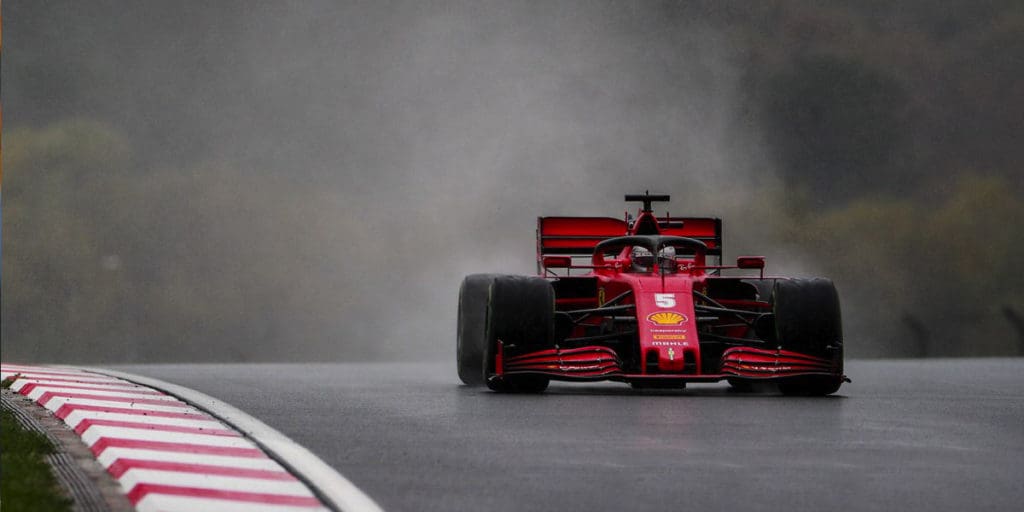 Sebastian Vettel quedó eliminado en la Q2.