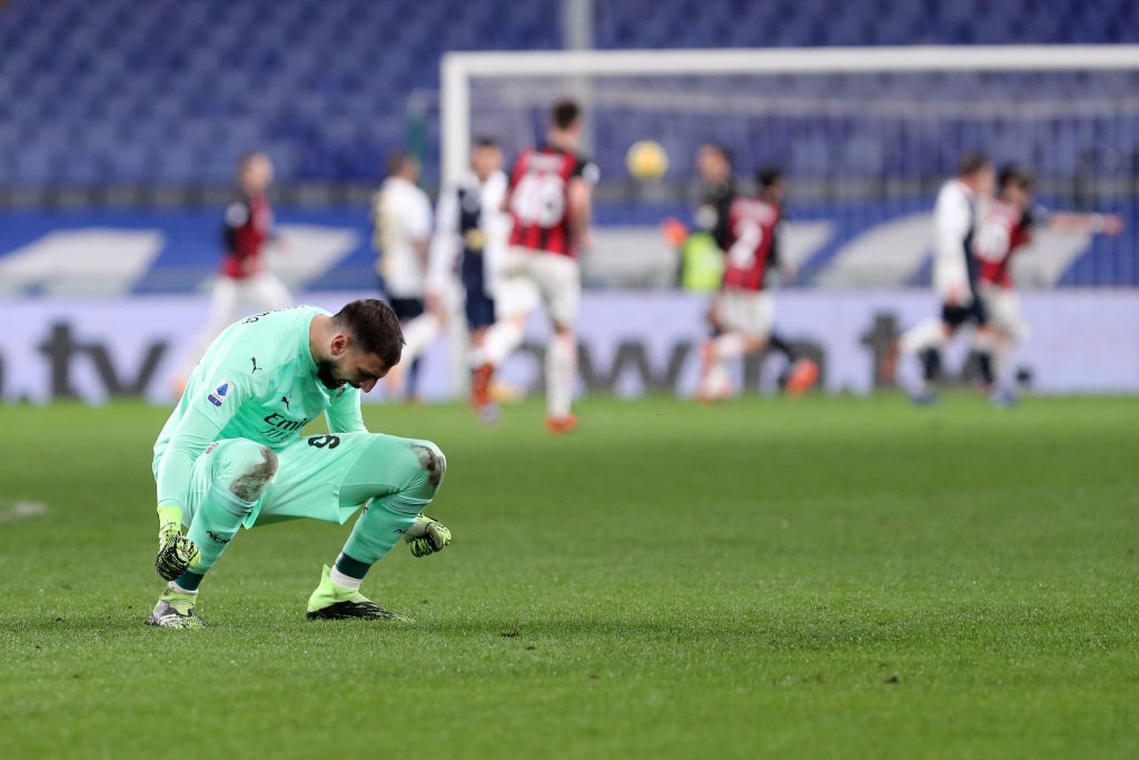 Gigi Donnarumma, arquero del AC Milan. 