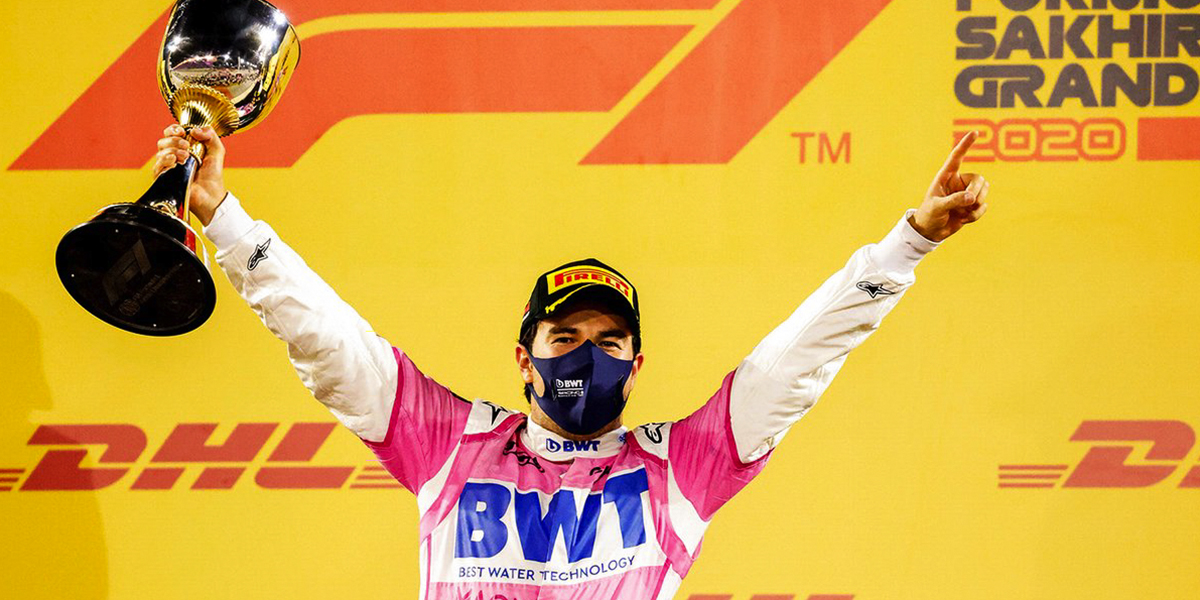 Checo Pérez gana el GP de Sakhir