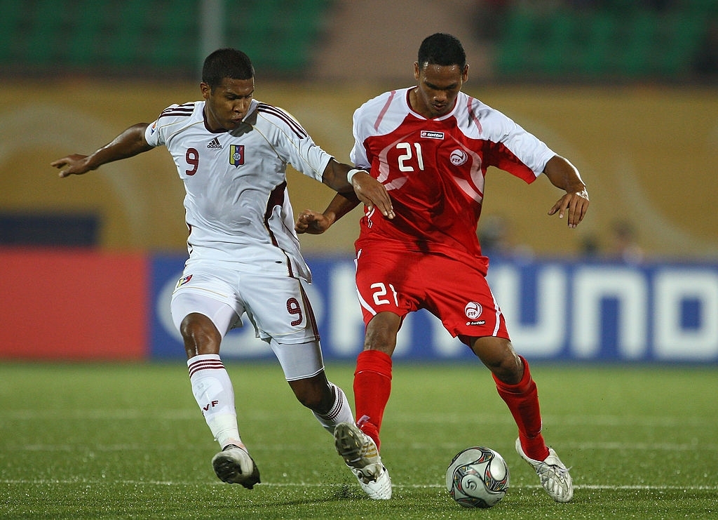 Salomón Rondón marcó cuatro goles en el Mundial sub 20 de Egipto 2009.