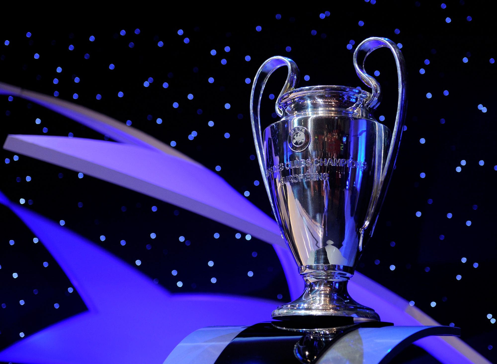 Trofeo de la Champions League.