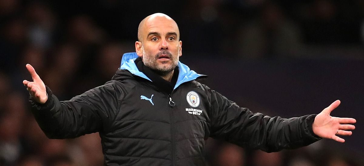 Pep Guardiola y un equipo impecable