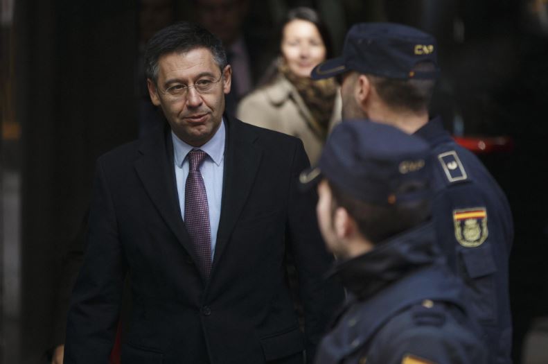 ‘Barçagate’: Detenidos Bartomeu y tres directivos