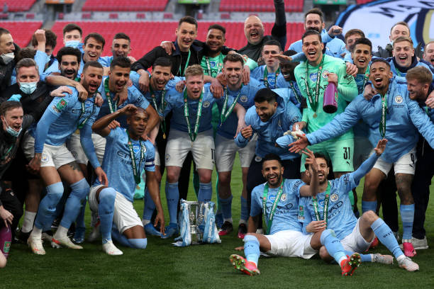 Manchester City ganó previamente la Copa de la Liga, esta temporada