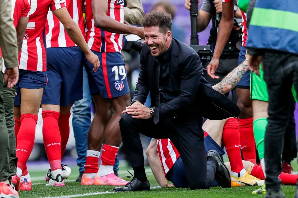 Diego Simeone, DT del Atlético de Madrid