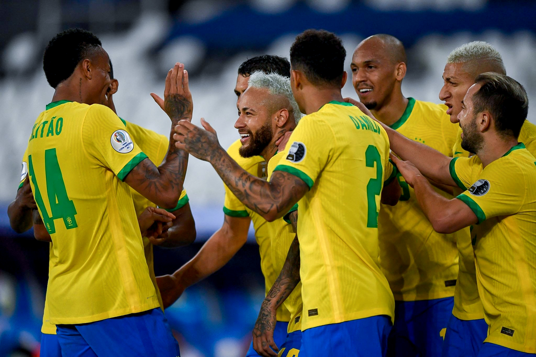 Brasil, la invicta de la Copa América: aplastó 4-0 a Perú