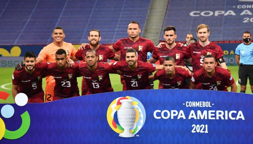 Venezuela en su debut en la Copa América ante Brasil