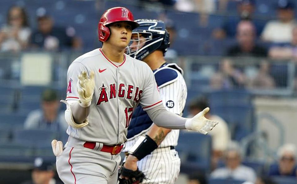 Shohei Ohtani conecta par de jonrones en Yankee Stadium