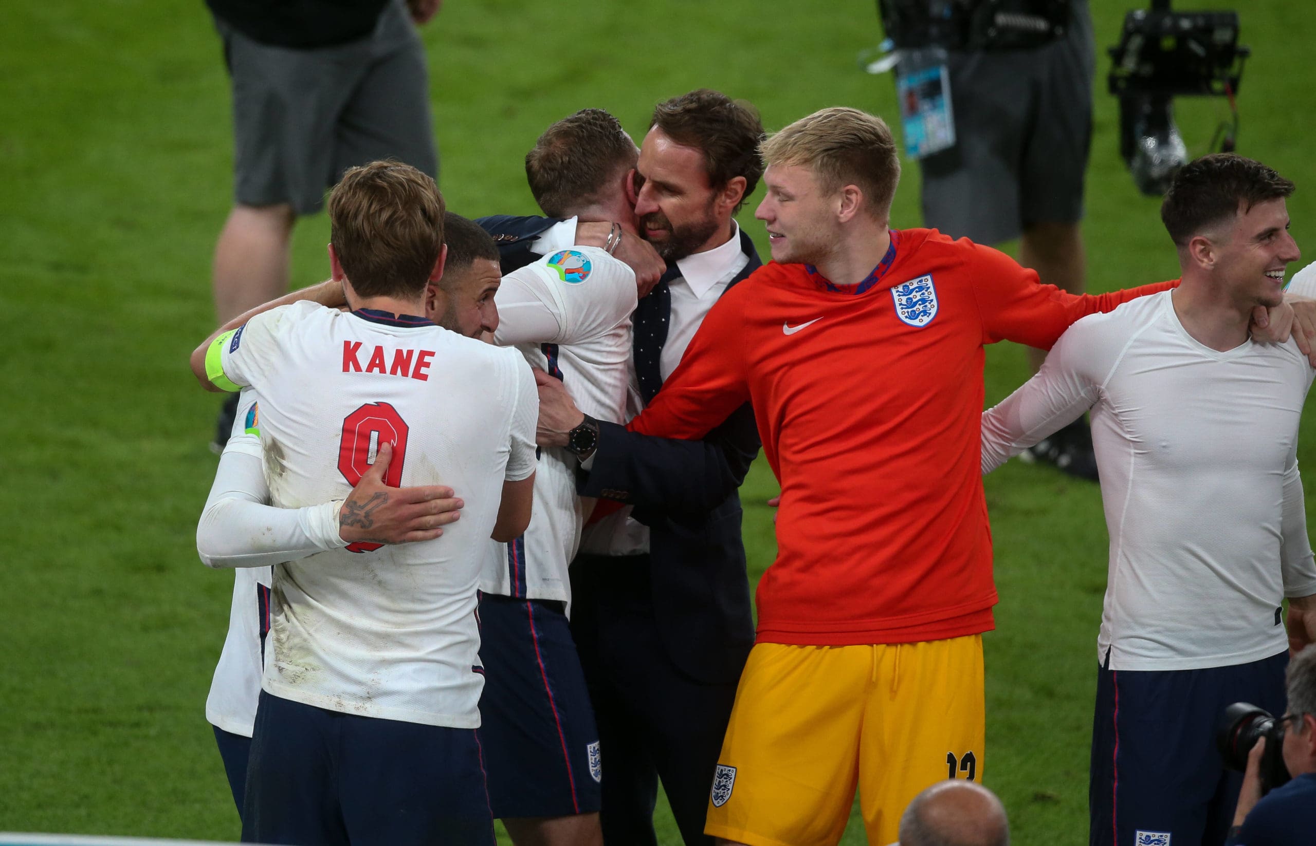 A la final de la mano de Southgate