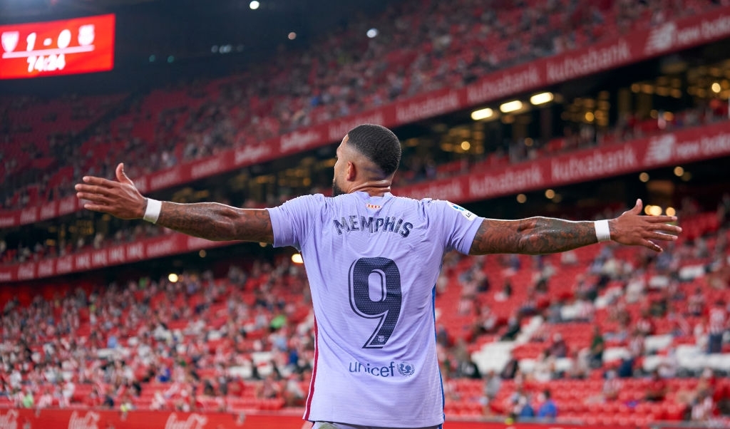 Memphis Depay inicia su producción goleadora en La Liga