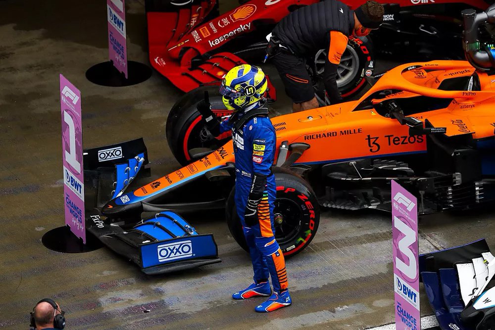 Lando Norris, Poleman en Sochi