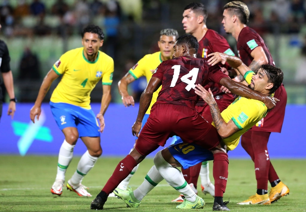 Venezuela cayó 1-3 ante Brasil