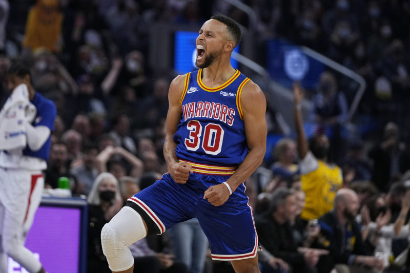 Stephen Curry y los datos de su legendario 50-10 contra Atlanta