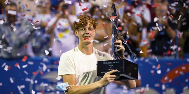 Jannik Sinner, campeón del ATP 500 de Washington