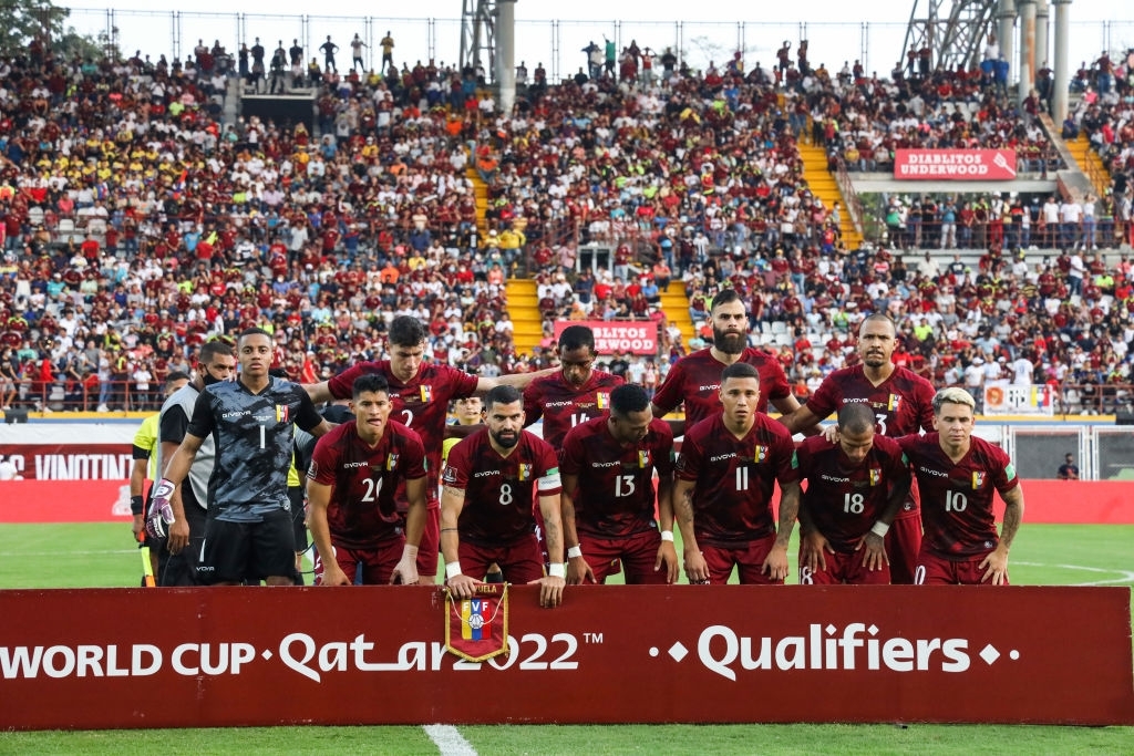 El once de Venezuela ante Bolivia