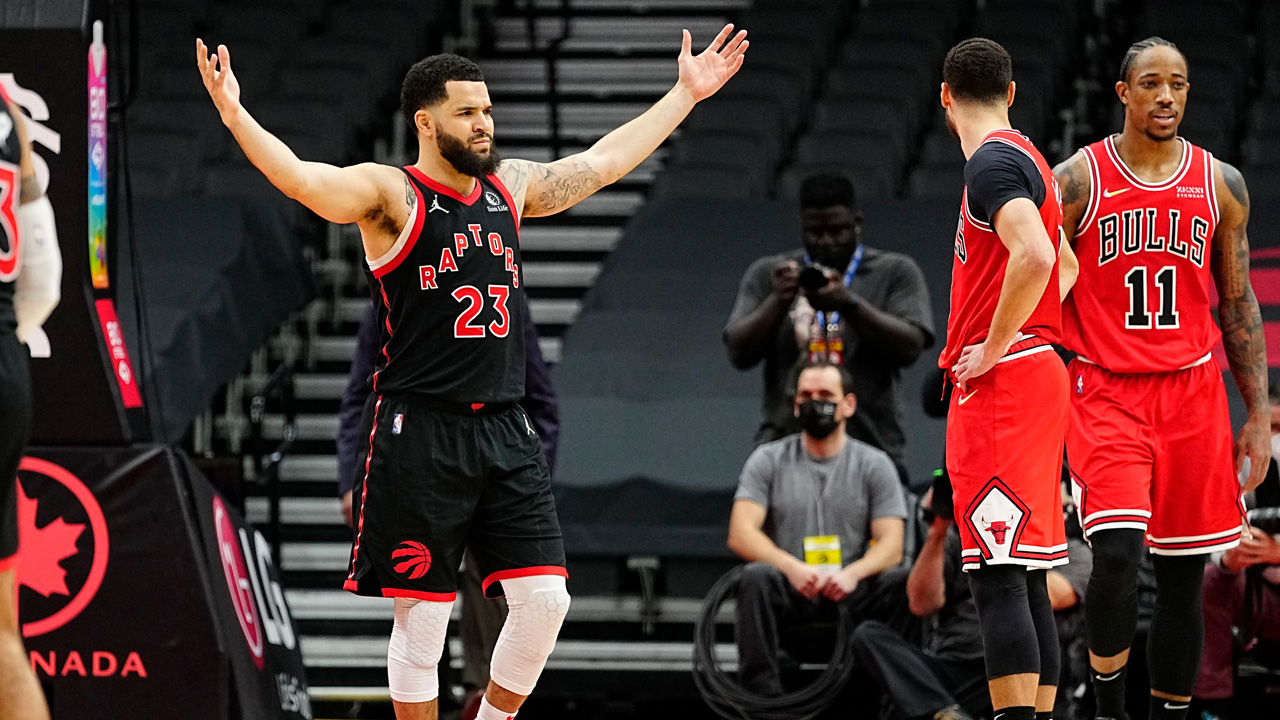 Con un VanVleet ‘All-Star’ Toronto se lleva el triunfo ante Chicago