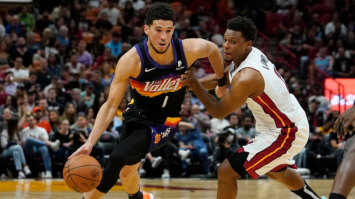 Devin Booker y los Suns derrotaron al Heat