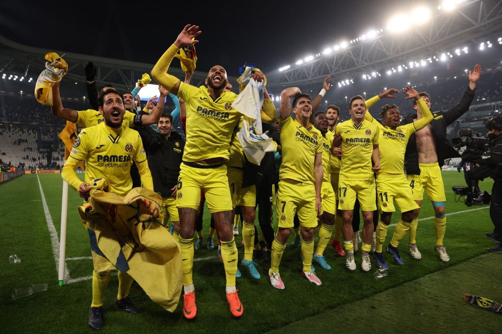 Villarreal elimina a la Juventus y avanza a cuartos de final de Champions