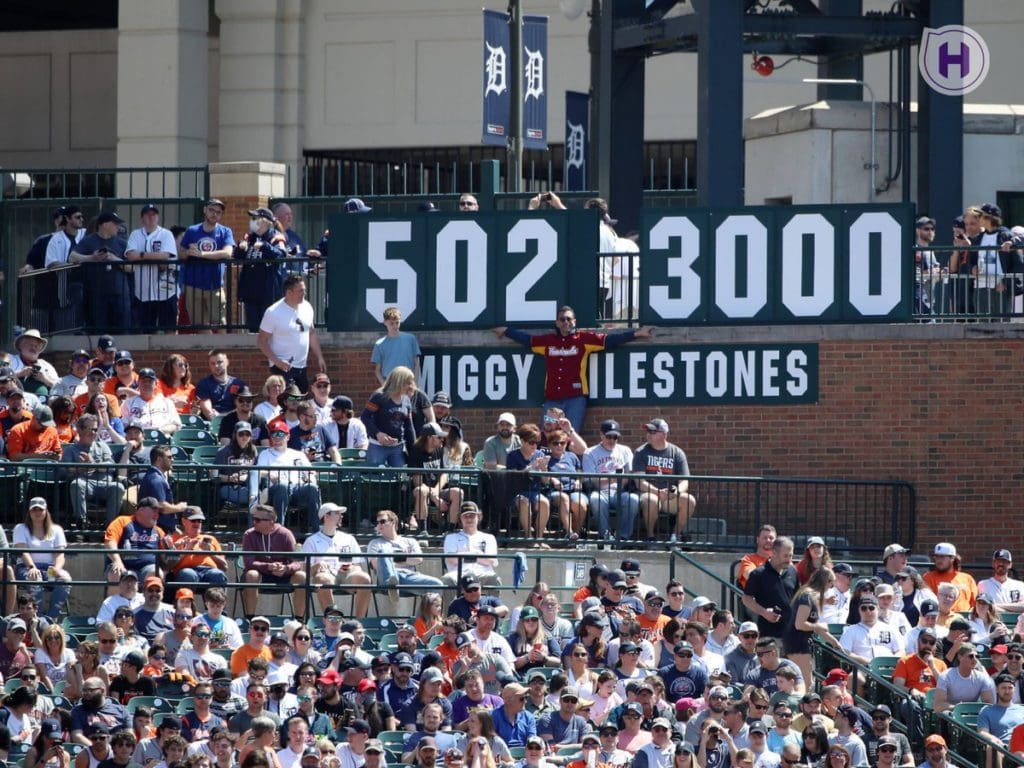 Cuenta regresiva hit 3.000 en Comerica Park