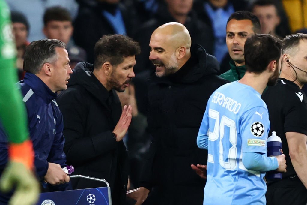 Champions League: Pep Guardiola ganó el duelo de ajedrez a Diego Simeone