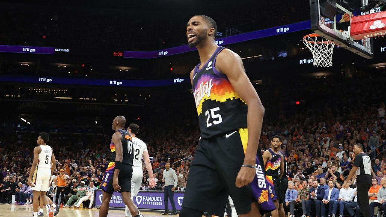 Mikal Bridges presume puntería y pone a Suns a un triunfo de las semifinales de Conferencia