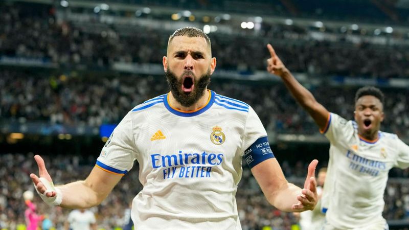 Benzema alcanza récord de Cristiano en Champions League