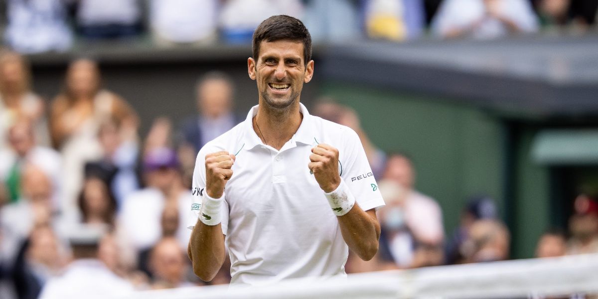 Djokovic debutó con récord en Wimbledon