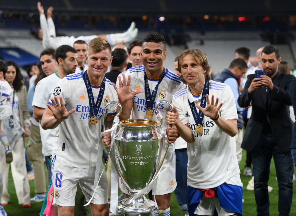 Kroos, Casemiro y Modric, un tridente histórico en el Real Madrid