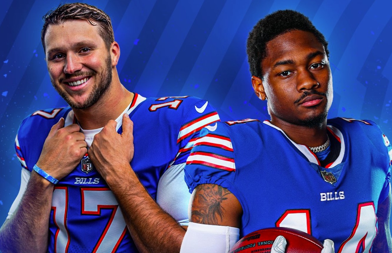 Josh Allen y Stefon Diggs, una fórmula de los Bills que parece la de un equipo de Super Bowl