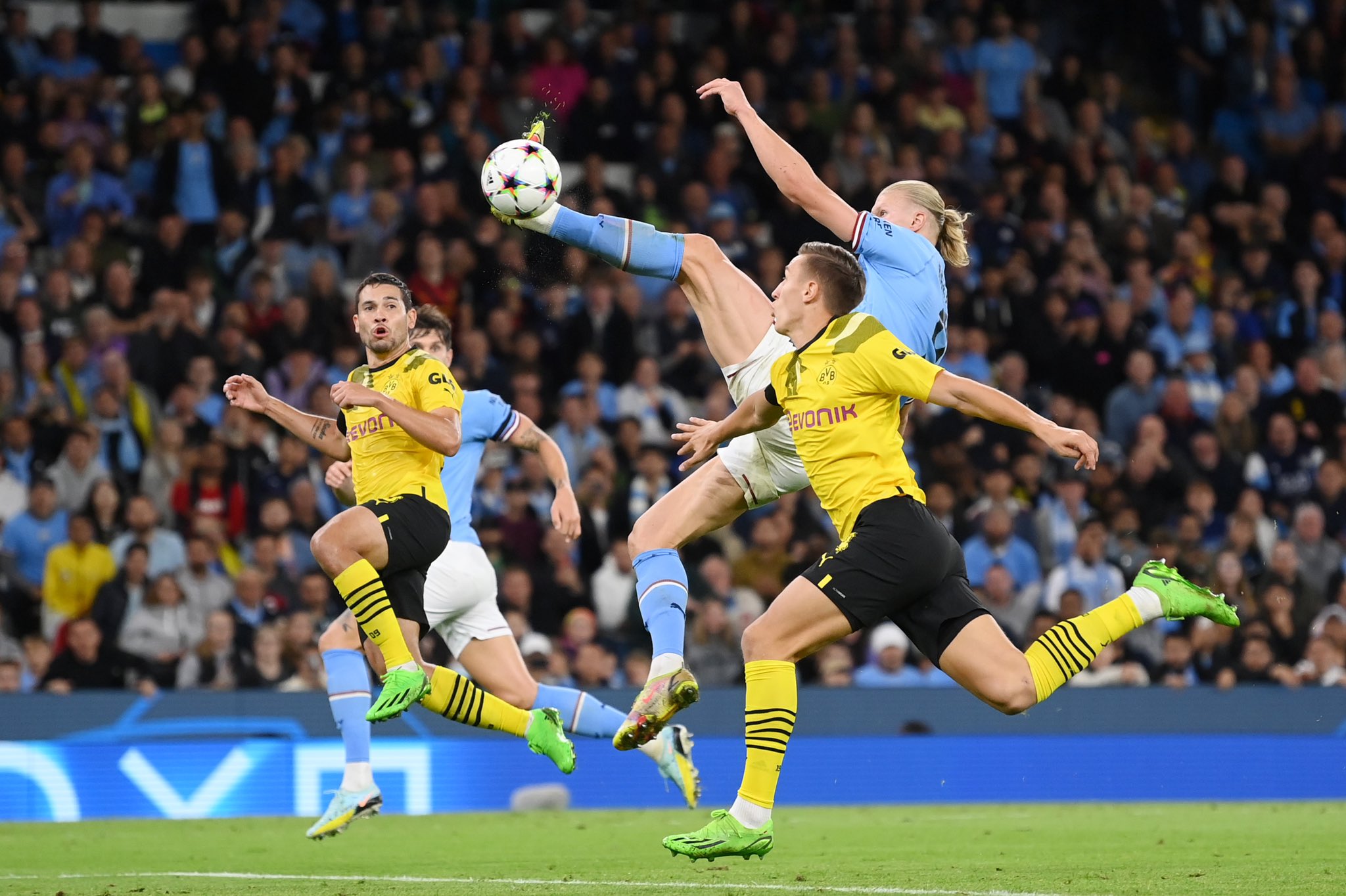 Thor lo hizo de nuevo: Haaland marcó un golazo para el triunfo del City