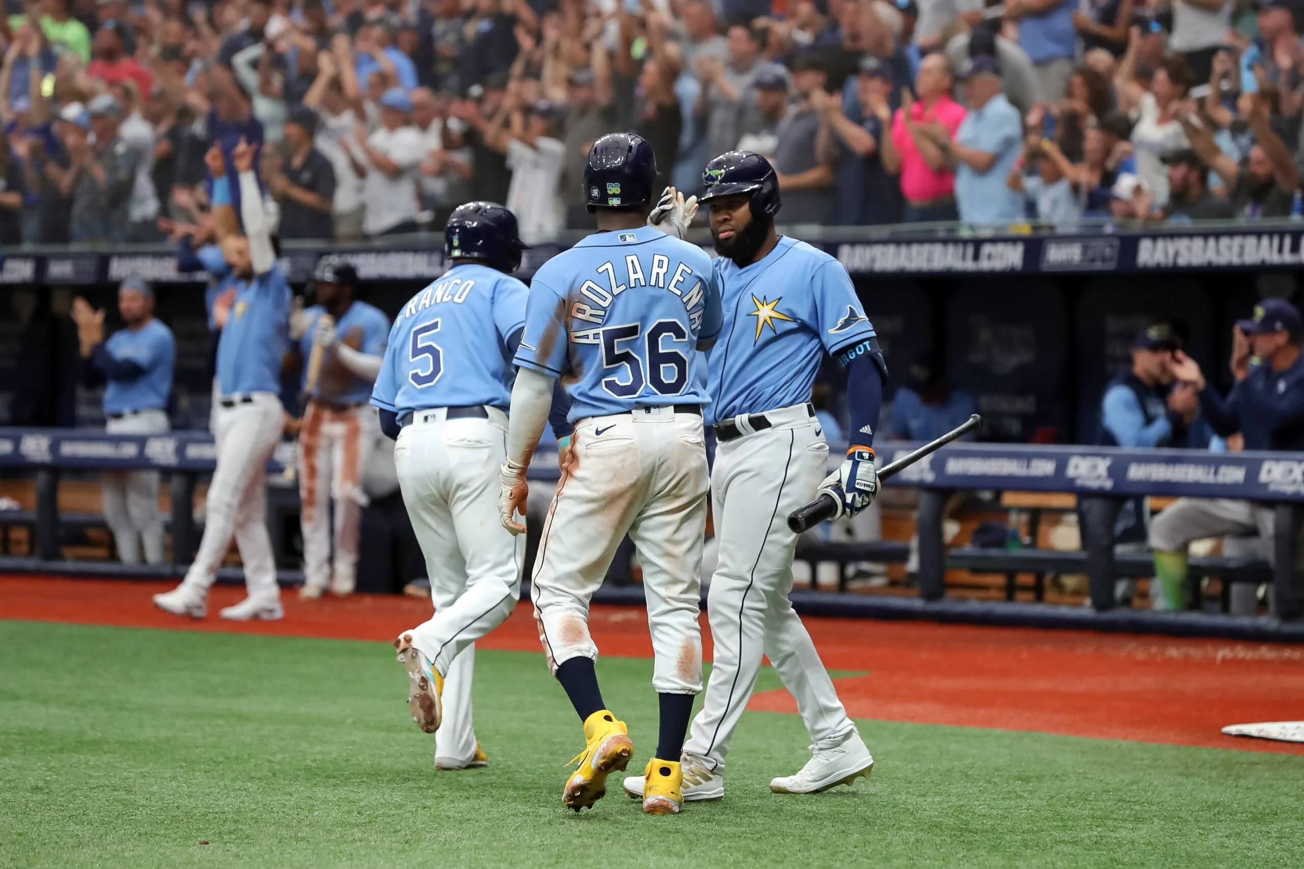 Latinos hacen historia con los Rays de Tampa Bay