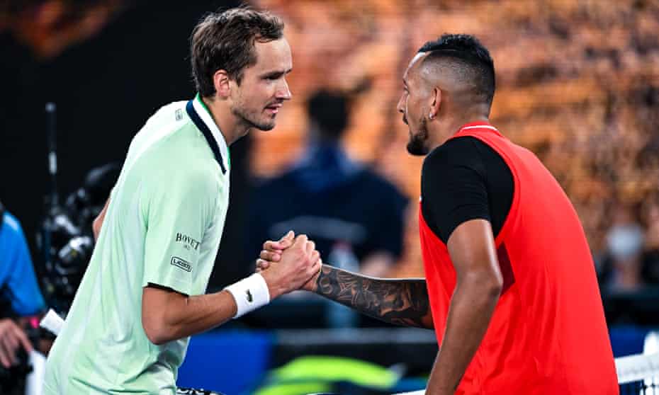 Medvédev y Kyrgios un partido digno del Arthur Ashe Stadium