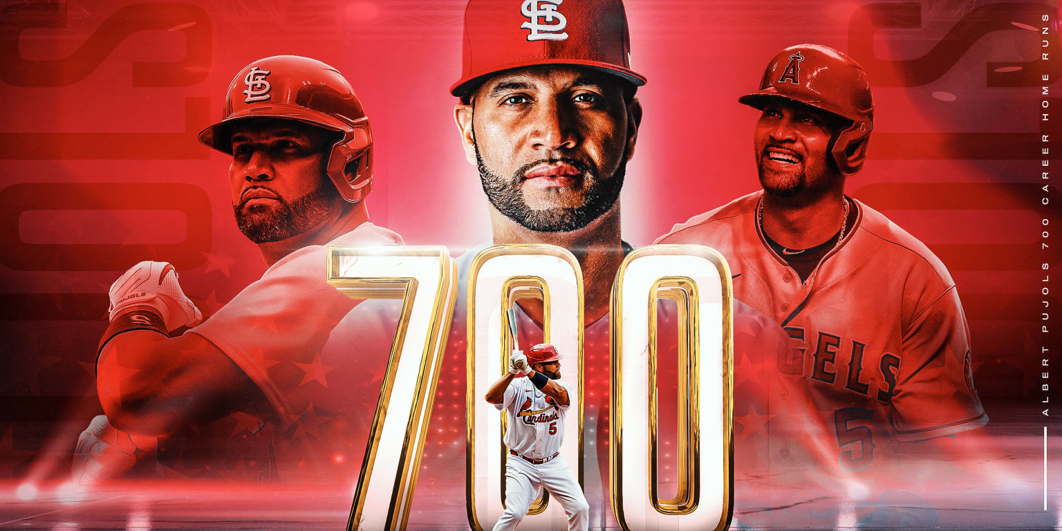 Albert Pujols se une al club de los 700 jonrones