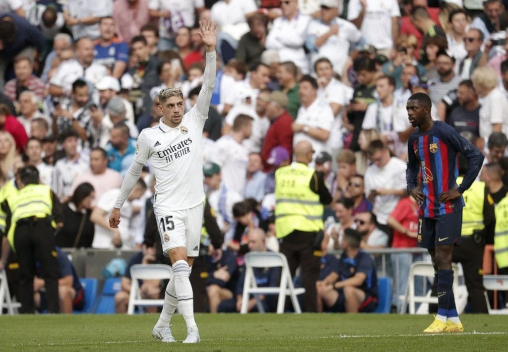 Federico Valverde, el jugador del partido